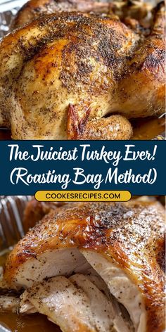 the juicyest turkey ever roasting egg method is so easy to make and delicious