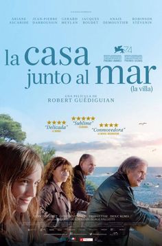 the movie poster for la casa jutto al mar, starring actors from different countries