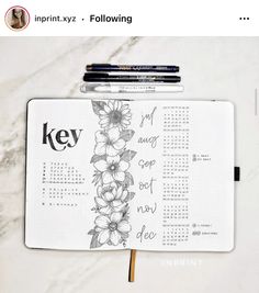 Need future log ideas for your bullet journal layout? Check out these 50+ future log bullet journal ideas to recreate on your planner! #futurelog #bulletjournal Bullet Journal Beginning