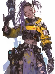 Cyberpunk Bounty Hunter Art, Maelstrom Cyberpunk, Scifi Cosplay, Borderlands Fanart, Female Cyberpunk, Sci Fi Clothing, Cyborgs Art, Post Human