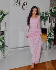 Dresses Long Sleeves, Gowns For Women, Satin Evening Dresses, Long Sleeve Evening Dresses, Gowns Online, Mermaid Evening Dresses, Chic Sundress, Evening Dresses Long, Evening Attire