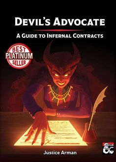 devil's advocate a guide to infernal contacts by justice arman