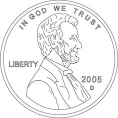 an image of abraham lincoln in black and white with the words i'm god we trust