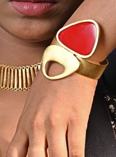 Gold Plated Coral Bracelet Zaza By Somya - Fabilicious Fashion Feminine Jewelry, Confident Women, Indian Wedding Wear, Coral Bracelet, Necklace Sets, Raw Beauty, Rings Bracelets, Confident Woman, Buy Gold