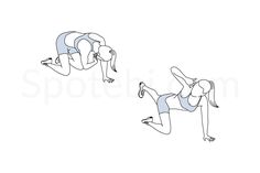 two women doing push ups on their legs