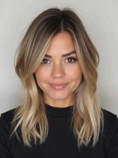 30 Must-Try Medium Mom Haircuts That Are Effortlessly Chic and Easy to Maintain Hair Lights, Blonde Bun, The Perfect Haircut, Subtle Layers, Shoulder Length Blonde, Mom Haircuts, Blonde Updo, Blonde Lob