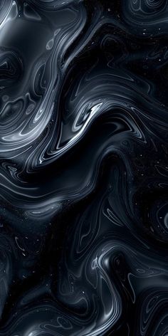 an abstract black and white background with swirls