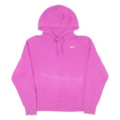 NIKE Womens Pink Hoodie Pullover M Nike Womens, Pink Hoodie, Nike Women, Pink Ladies, Blue Denim, Mom Jeans, Back To School, Cuff, Nike