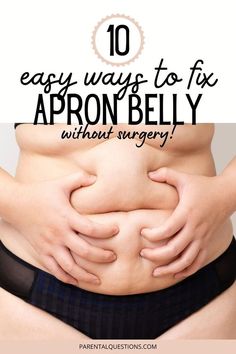 How to Get Rid of Apron Belly (Without Surgery!). Say goodbye to your apron belly naturally! If you're ready to tackle this common pregnancy and postpartum issue, click through for our top tips. Discover 10 effective ways to get rid of apron belly without surgery and embrace a healthier postpartum journey with the right workouts and exercises. postpartum health, postpartum workouts