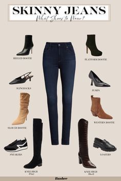 Leather Boots With Jeans, Designed Jeans, Football Cupcake, Jeans With Boots, What Shoes To Wear, Shoes Guide, Capsule Wardrobe Women, Wide Leg Jeans Outfit