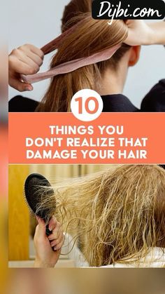 Hairstyle That Dont Damage Hair, Hairstyles That Dont Damage Hair, Damage Free Hairstyles, Damaged Hair Hairstyles, Hairstyles For Damaged Hair, Hair Breakage Remedies, Stop Hair Breakage, Easy Care Hairstyles, Hair Mistakes