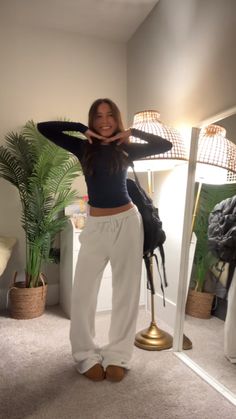 taline bakr on tt Basic Fall Outfits Casual, Pijama Outfit, The Nerve, Fall Fit, Casual Preppy Outfits, Outfit Inspo Casual, Basic Fits, Cute Comfy Outfits, Swaggy Outfits