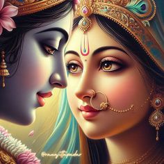 Radha Krishna Modern Art, Srimati Radharani, Krishna Hindu, Krishna Drawing, Shree Krishna Wallpapers, Comic Tutorial, Lord Krishna Hd Wallpaper, Radha Krishna Wallpaper, Goddess Artwork