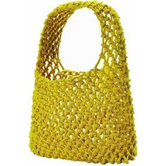 Straw Shoulder Bag For Women Weave Yellow Handmade Soft Cotton Crochet Bag: Made From High Quality Cotton Net And Leather Base,Handwoven Knit Sturdy And Security,Come With A Big White Pocket Inside.You Can Use Them Together Or Alone. Simple Exquisite Hollow Fishing Net Design,Lightweightsoft Light Weight And Comfortable. Size And Capacity - Width:7.9in / 20cm,Total Height Of Bag:13.1in / 33cm.Handle Height: 6in / 15cm. You Can Place Your Ipad, Mobile Phone, Wallet, Cosmetic Bag, Sunglasses ... L Casual Yellow Crochet Bag With Braided Handles, Casual Yellow Crochet Woven Bag, Chic Yellow Crochet Bag For Daily Use, Casual Yellow Shoulder Bag With Braided Handles, Chic Yellow Crochet Bag, Yellow Casual Straw Bag For Daily Use, Casual Yellow Straw Bag For Daily Use, Casual Yellow Crochet Bag For Summer, Yellow Casual Crochet Bag For Spring