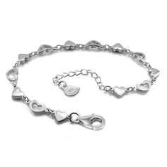 PRICES MAY VARY. 【Design】Easy and Chic - Wrap your wrist with this delicate 925 Sterling Silver Cute Bunny/Heart Bracelet. Handcrafted with Italian craftsmanship by local old artisans, handmade to create a bright light. Exquisite and beautiful, lightweight and sturdy. Whether paired with jeans and a tee, or a little black dress, this elegant bracelet will keep you comfortable from day to night. Layer it with other bracelets for a stylish look. 【Material】:- Handcrafted from 925 Sterling Silver to Bunny Heart, Silver Heart Bracelet, Silver Bracelets For Women, Italian Craftsmanship, Italian Jewelry, Jewelry Birthday, Silver Chain Bracelet, Elegant Bracelet, Birthday Jewelry Gift