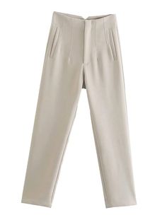 Washing instructions: Hand Wash Composition: Polyester Designer Style ID: FP12457860 White Pants Women, Formal Pants, Vintage Trousers, Party Dress Long Sleeve, Korean Casual, Women Formals, Pencil Pants, Ankle Length Pants, Botswana