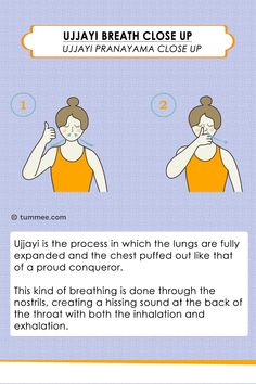 an info sheet describing how to use the ujay breath close up