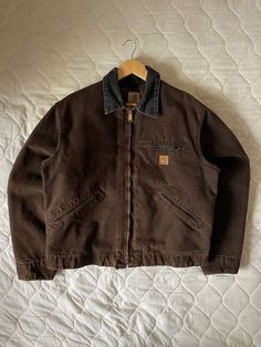 Carhartt Detroit Jacket, Detroit Jacket, Carhartt Detroit, Guys Clothing Styles, Carhartt Jacket, Men's Outerwear, Streetwear Men Outfits, Dream Clothes, Retro Outfits