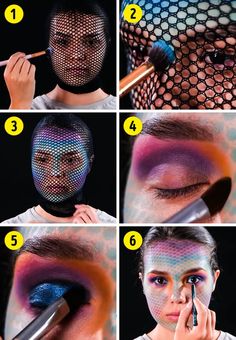 Cómo hacer maquillaje de Halloween fácil Halloween Face, Face Makeup, Halloween Face Makeup, Halloween, Makeup, Make Up