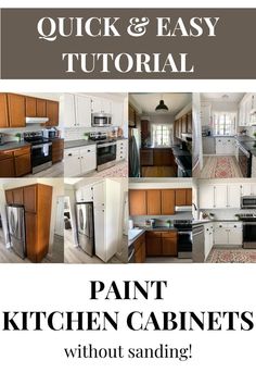 Paint cabinets kitchen