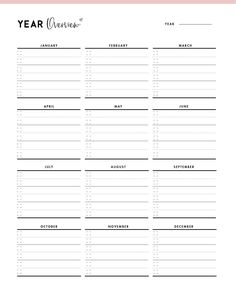 the printable meal planner is shown in black and white, with lines on each side