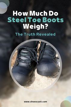 It is no secret that steel toe boots are heavy. Anyone who has ever worn a pair of these bad boys can testify that wearing them is no walk in the park. Or if it is a walk in the park, it sure is a heavy, tiring, and occasionally painful one. So, buckle up and let’s see how much do steel toe boots actually weigh. #shoescast #steeltoeboots #weight #workboots #advice #pintereststyle #boots #safety #comfort Walk In The Park, A Walk, The Park, The Truth, Walk In