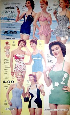 1960s Lingerie, 1950s Lingerie, Florida Fashion, Vintage 1950s Dresses