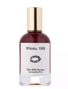 Whisky, 1969 | Thin Wild Mercury | Los Angeles Indie Perfume, Perfume Collection Fragrance, Perfume Scents, Perfume Lover, Perfume Brands, Perfume Collection, Macallan Whiskey Bottle, Ylang Ylang, Coco Chanel