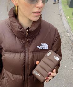 Brown North Face Puffer, Brown North Face, Nort Face, Puffer Case, The North Face Puffer, North Face Puffer Jacket