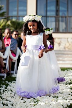 Adorable Flower Girl Inspiration, African Fashion Skirts, Love Connection, Wedding Dress Pictures, Lavender Wedding, Beach Theme Wedding, Maid Dress, October Wedding, Girl Swag