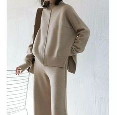 Women’s Cashmere Wool Knitted Sweaters Pullover+Wide Leg Pants 2Pcs Set Stretchy
#ad Wide Leg Knit Sweater Pants, Cheap Soft Knit Sweater For Loungewear, Cheap Beige Sweater For Loungewear, Wool Loungewear Set, Sweater Sets Womens Pants, Loungewear Pullover, Korean Fashion Pants, Fashion Themes, Neue Outfits