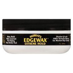 More hold & control Non-sticky feel With 100% Australian beeswax for maximum edge control This product combines a premium gel with the holding power of Australian beeswax providing a high shine, maximum hold, with no flaking. This product is strong enough for the most demanding areas, yet soft enough for easy application. Best Edge Control, Curls Blueberry Bliss, Traction Alopecia, The Mane Choice, Carols Daughter Products, Beauty Makeover, Edge Control, Beauty Supply Store, Baby Hairs