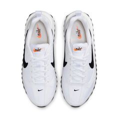 (WMNS) Nike Air Max Dawn 'White Total Orange' DH5131-101 - KICKS CREW Throwback Aesthetic, Nike Shoes For Sale, Nike Sneaker, Nike Air Max For Women, Air Max Women, Navy Fashion, Nike Shoes Women, Nike Store, Shoes Nike