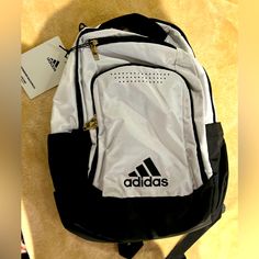 Brand New Grey Adidas Backpack Adidas Travel Bags Rectangular, Adidas Travel Bags Rectangular Shape, Adidas Rectangular Bag For Daily Use, Adidas Travel Bag With Rectangular Shape, Adidas Bags With Zipper Closure, Adidas Bags With Zipper Closure For Everyday Use, Adidas Sporty Backpack For Daily Use, Adidas Shoulder Bag For Travel, Adidas Travel Bag With Removable Pouch