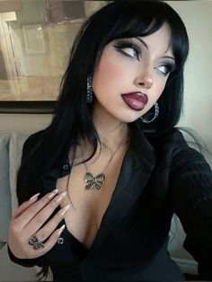 Makeup Emo, Maquillage Goth, Maquillage On Fleek, Alt Makeup, Alternative Makeup, Emo Makeup