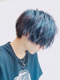 アクシー 渋谷店(AXY) cut3600円グランジミディアムネイビーハイライト Cabello Hair, Hair Catalog, Corte De Cabelo Masculino, Grunge Hair, Hair Dos, Perm, Blue Hair, Hair Goals