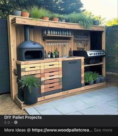 Outdoor kitchen, barbecue area. Outdoor Bbq Area, Outdoor Grill Station, Outdoor Cooking Area, Outdoor Kitchen Plans, Build Outdoor Kitchen, Outdoor Bbq Kitchen, Backyard Kitchen, Outdoor Kitchen Patio, Outdoor Gardens Design