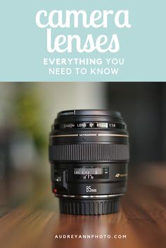 a camera lens sitting on top of a table with the words what do the numbers on the lens mean?