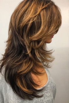 Long Shag Hairstyles, Modern Shag Haircut, Hair French, Shaggy Long Hair, Long Shag Haircut, Balayage Blond, Side Box, Medium Layered Hair, Urban Trends