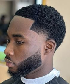 High Taper Fade Haircut, Buz Cut, High Taper Fade, 360 Waves Hair, Taper Fade Short Hair, Waves Hairstyle Men, Black Men Beard Styles, Braids With Fade, High Taper