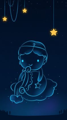 Aquarius Art, Aquarius Zodiac, Kawaii Wallpaper