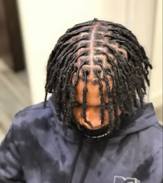 Two Strand Twist Hairstyles Men Locs, Mens Loc Retwist Styles, Loc Inspiration Men, Man Dreadlocks Styles, Fade Locs Hairstyles, Starter Locs Short Hair Men, Dreads Men Black, Dreads Middle Part