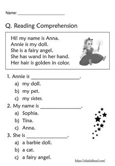 the worksheet for reading and writing with pictures on it, including an image of a