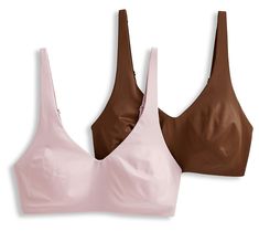 Original item is A631598. This product may be a customer return, vendor sample, or on-air display and is not in its originally manufactured condition. It may not be new. In some instances, these items are repackaged by QVC. Unlined Bra, Bra Set, Sleek, Bra, The Originals