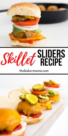 the sliders recipe is ready to be eaten