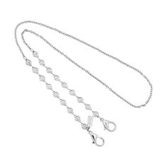 ThisÂ silver-tone smiley face chain mask holder is both stylish and functional. It ensures that your mask is always with you, and prevents having to put your mask in your pocket or on surfaces. ThisÂ silver-tone smiley face chain mask holder is both stylish and functional. It ensures that your mask is always with you, and prevents having to put your mask in your pocket or on surfaces. Length: 22 in. Clasp: lobster-claw Metal: alloy Plating: silver tone Finish: polished Not appropriate Face Chain, Chain Mask, Mask Holder, Smiley Face, Lobster Claw, Smiley, Gender Female, Silver Tone, Age Group