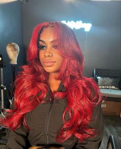 Colored Wigs For Black Women, Red Hair Inspo, 100 Human Hair Wigs, Colored Wigs