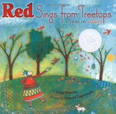 red sings from treestops a year in colors by joyce suman and pamka zzerka