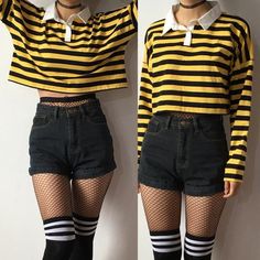 Korean Summer, Stil Boho, Bee Happy, Kawaii Clothes, Mode Vintage, Character Outfits, Fashion Styles, Grunge Outfits