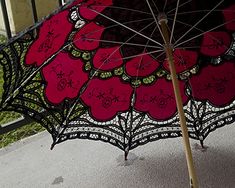 Adventures in dyeing a lace parasol, Part 2 « Faire Treasures ...